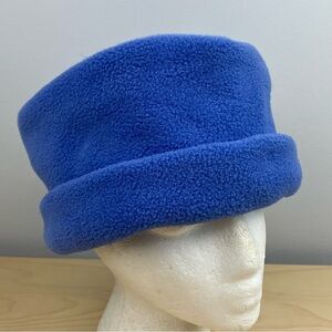Vintage Chuck Roast Women’s Winter Polartec Fleece Bucket Roll Hat Purple Size M